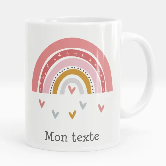 Mug - Tasse personnalisée - Arc-en-ciel