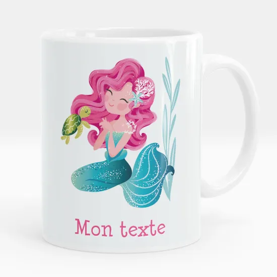 Mug - Tasse personnalisée - Sirène