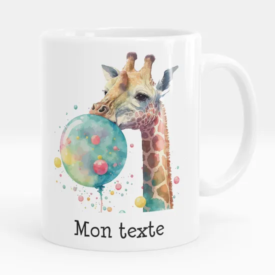 Mug - Tasse personnalisée - Girafe