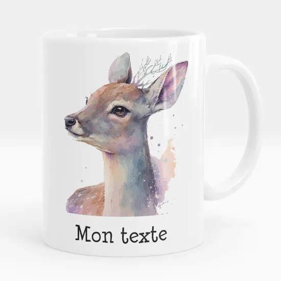 Mug - Tasse personnalisée - Faon