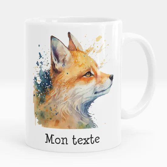 Mug - Tasse personnalisée - Renard