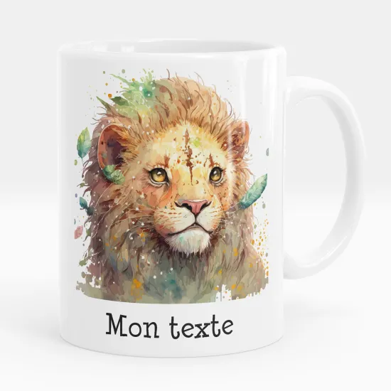 Mug - Tasse personnalisée - Lion