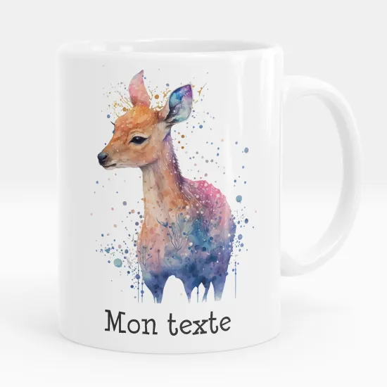 Mug - Tasse personnalisée - Faon