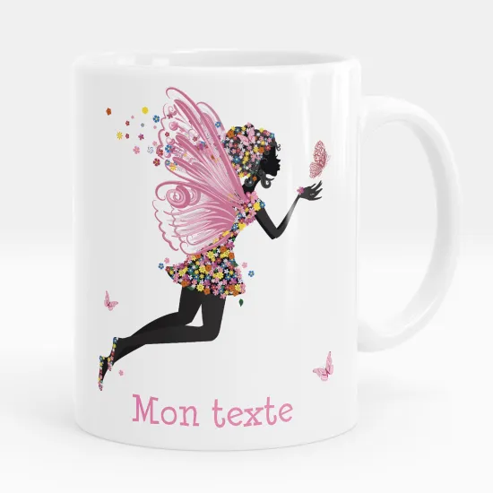 Mug - Tasse personnalisée - Fée papillons