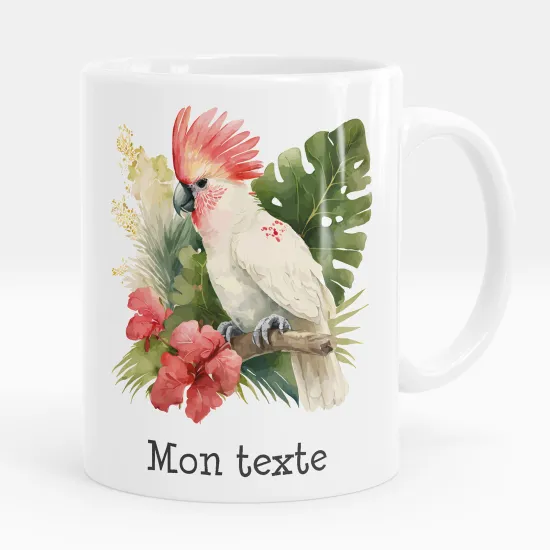 Mug - Tasse personnalisée - Perroquet