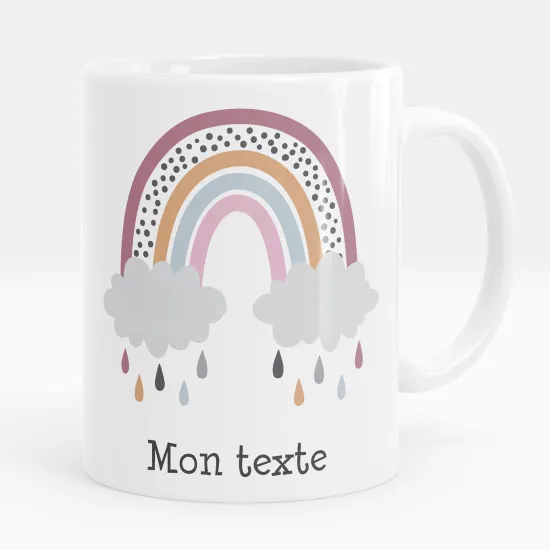 Mug - Tasse personnalisée - Arc-en-ciel