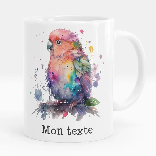 Mug - Tasse personnalisée - Perroquet