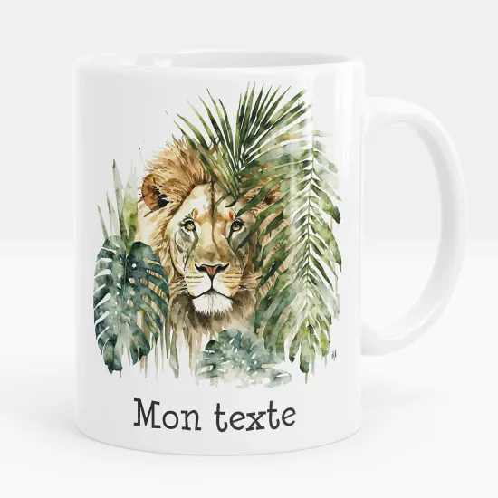 Mug - Tasse personnalisée - Lion