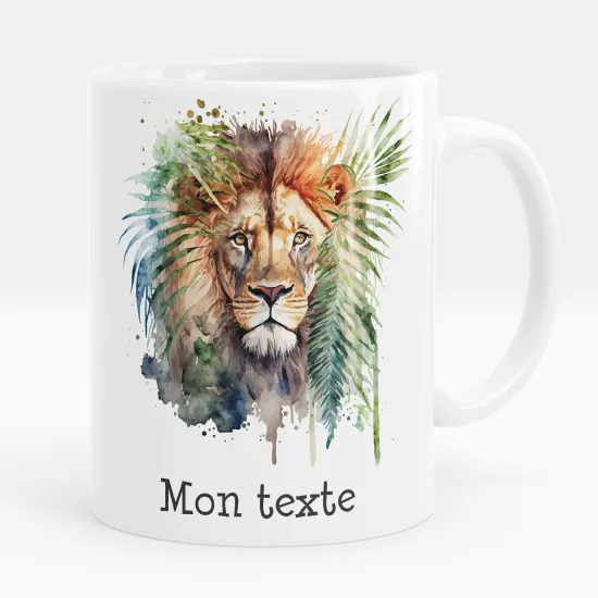 Mug - Tasse personnalisée - Lion