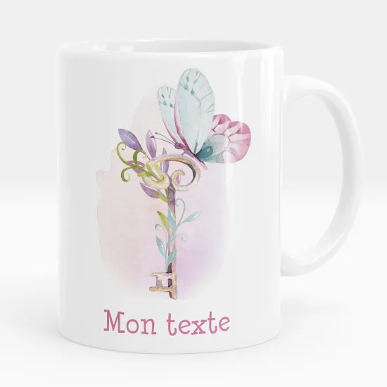 Mug - Tasse personnalisée - Papillon