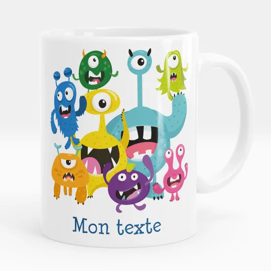 Mug - Tasse personnalisée - Monstres