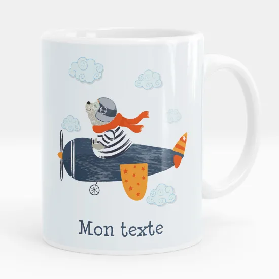 Mug - Tasse personnalisée - Avion