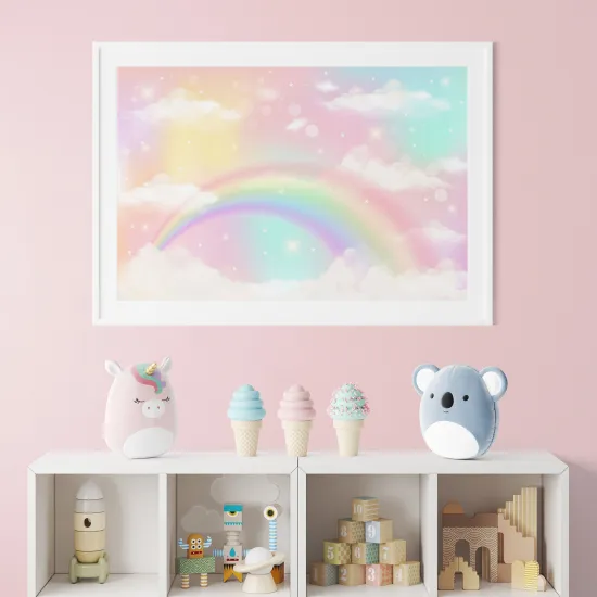 Poster / Affiche enfants - Arc-en-ciel