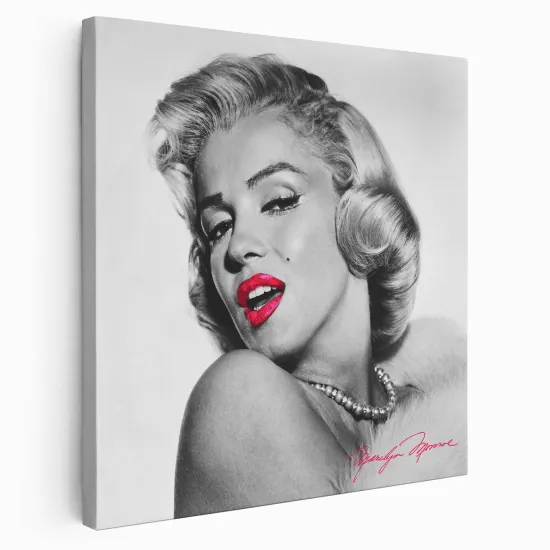 Tableau toile Carré - Marilyn monroe