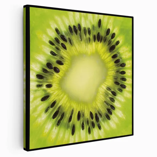 Tableau toile Carré - Kiwi