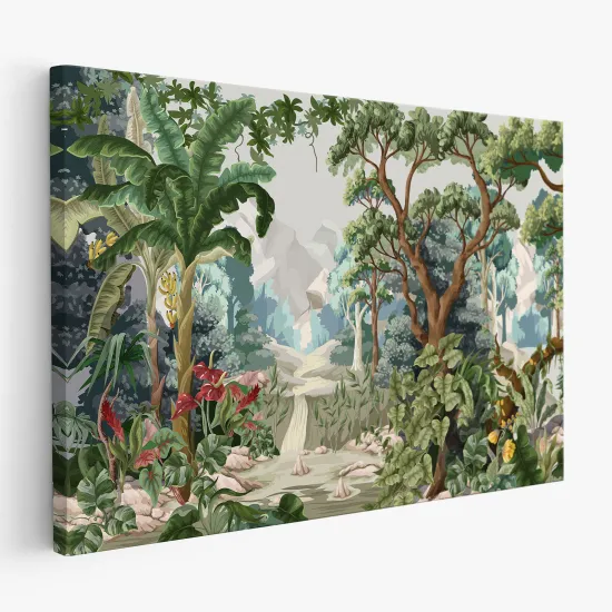 Tableau toile - Forêt Tropicale