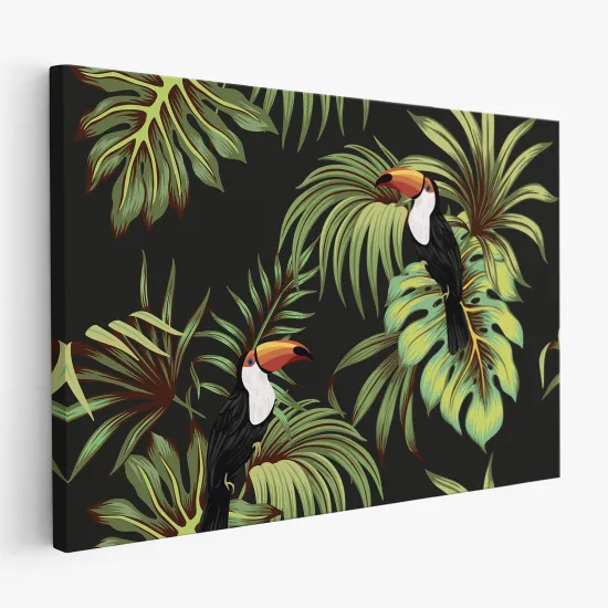 Tableau toile - Toucans