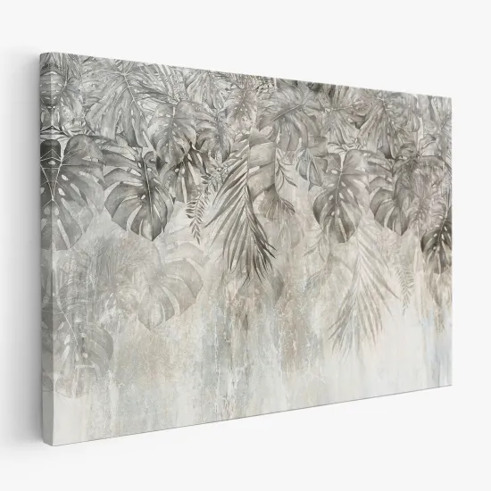 Tableau toile - Feuilles Tropicales