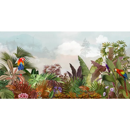 Papier peint panoramique - Plantes tropicales