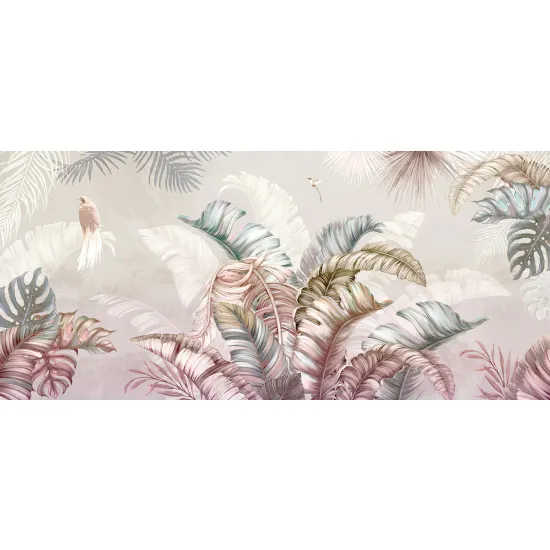 Papier peint panoramique - Motif Tropical