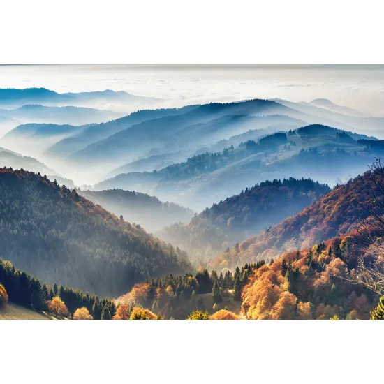 Papier peint panoramique - Montagnes