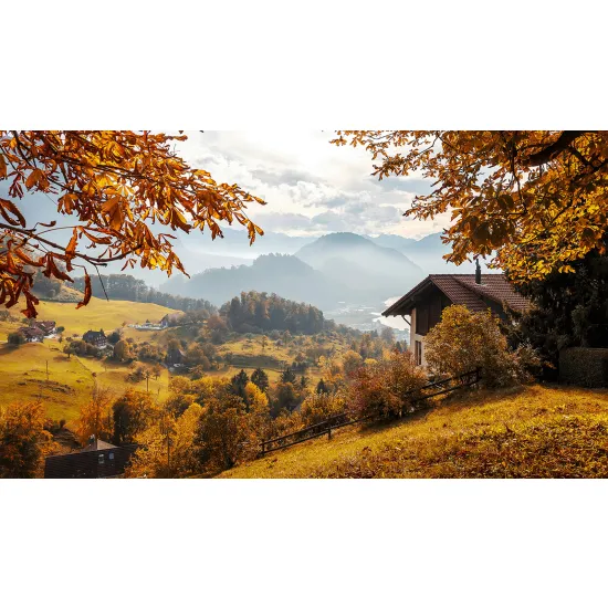 Papier peint panoramique - Paysage Automne