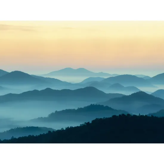 Papier peint panoramique - Montagnes