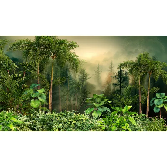 Papier peint panoramique - Forêt Tropicale