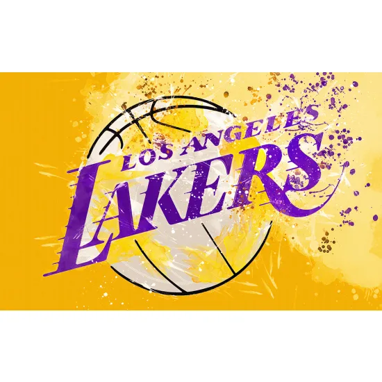 Papier peint panoramique Basket / Basket-ball - LOS ANGELES Lakers