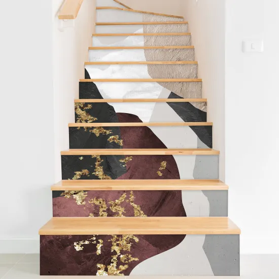 Stickers contremarches escalier - Design