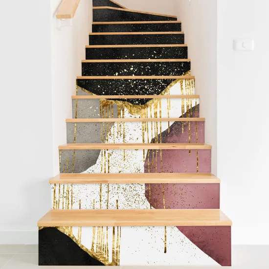 Stickers contremarches escalier - Design