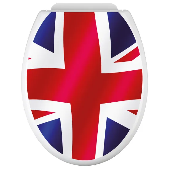 Stickers Abattant WC - Drapeau UK