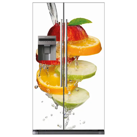 Stickers Frigo Américain - Fruits