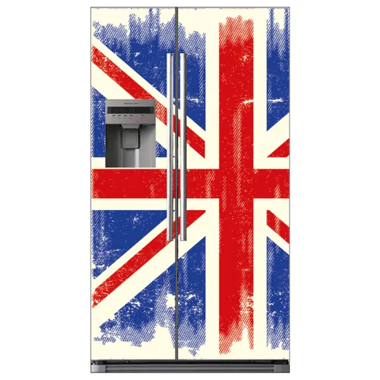 Stickers Frigo Américain - Drapeau UK