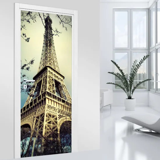 Stickers pour porte - Tour Eiffel