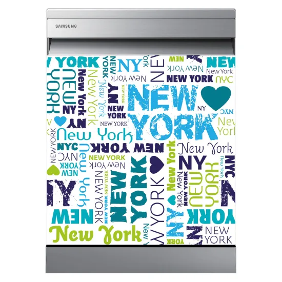 Stickers Lave vaisselle - New York