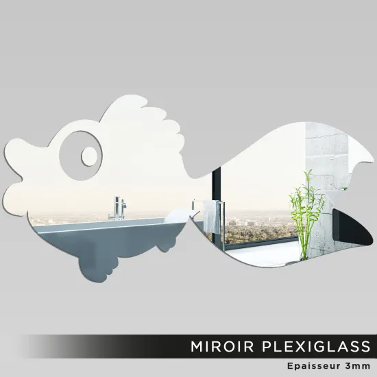 Miroir Plexiglass - Poisson