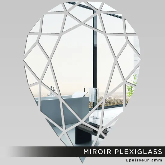 Miroir Plexiglass - Goutte