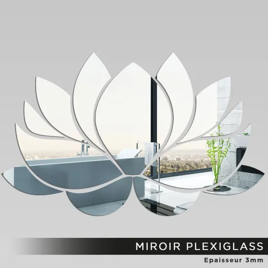 Miroir Plexiglass - Nénuphar