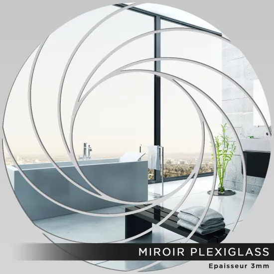 Miroir Plexiglass - Spirale