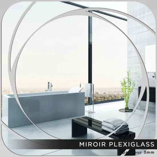 Miroir Plexiglass - Spirale