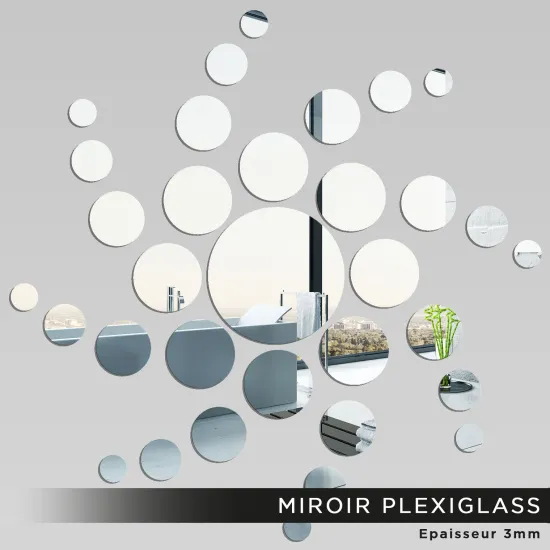 Miroir Plexiglass - Ronds