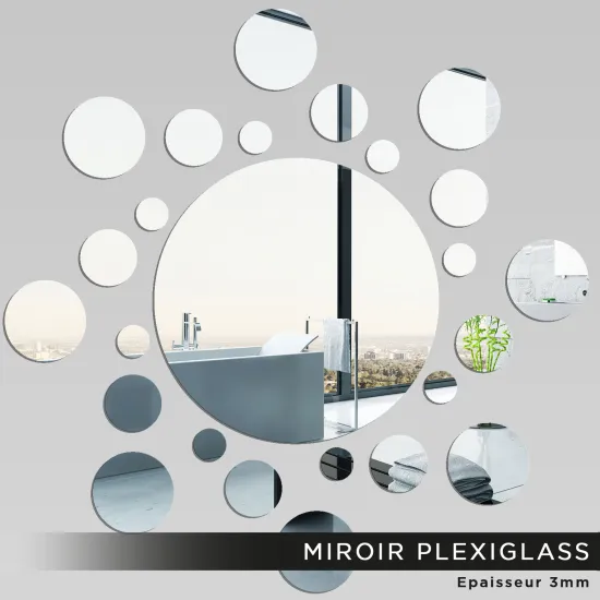 Miroir Plexiglass - Ronds