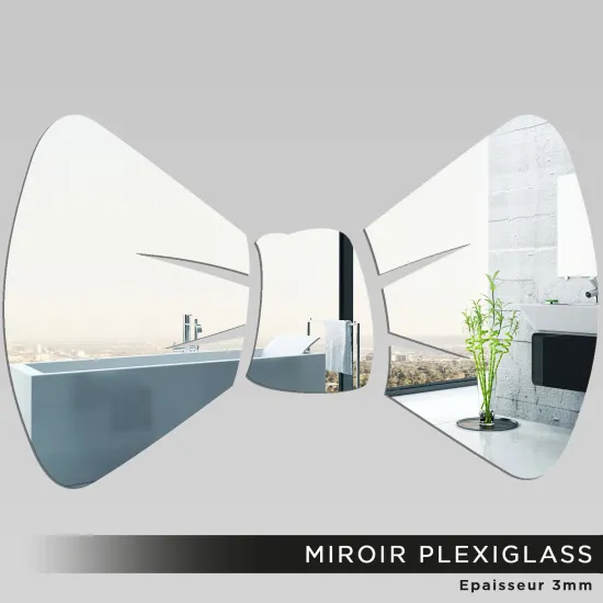 Miroir Plexiglass - Nœud papillon