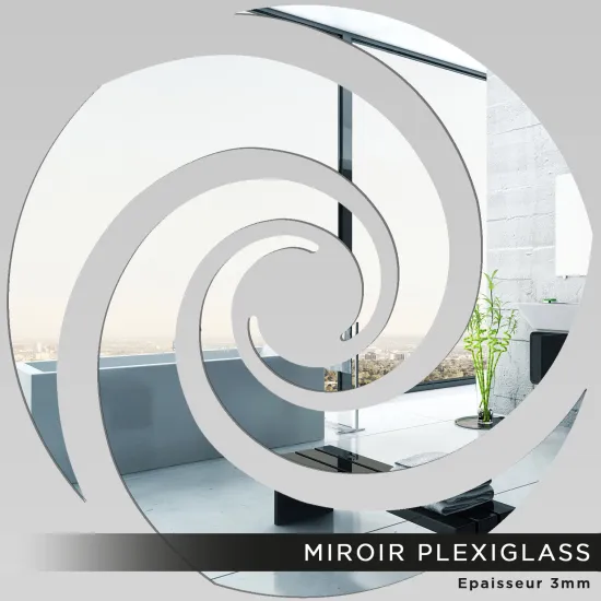 Miroir Plexiglass - Spirale