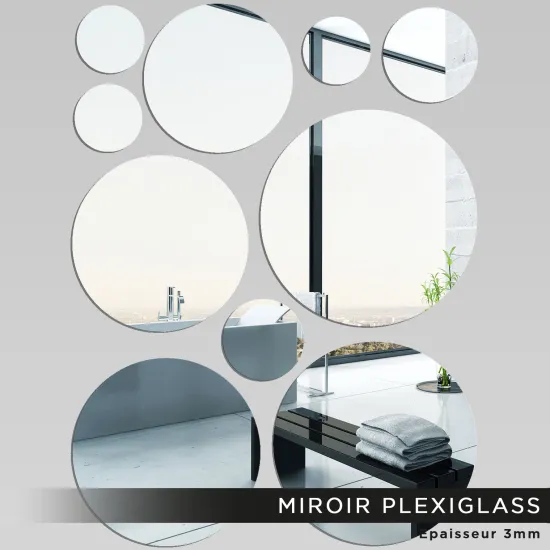 Miroir Plexiglass - Ronds