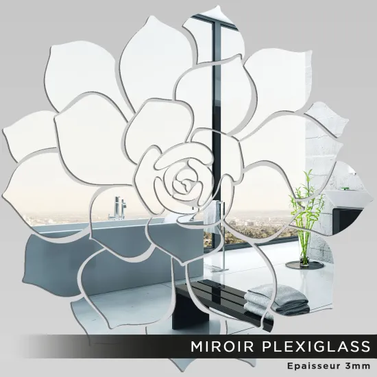 Miroir Plexiglass - Rose