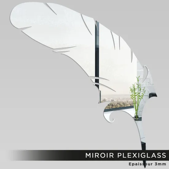 Miroir Plexiglass - Plume