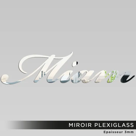 Miroir Plexiglass - Miam