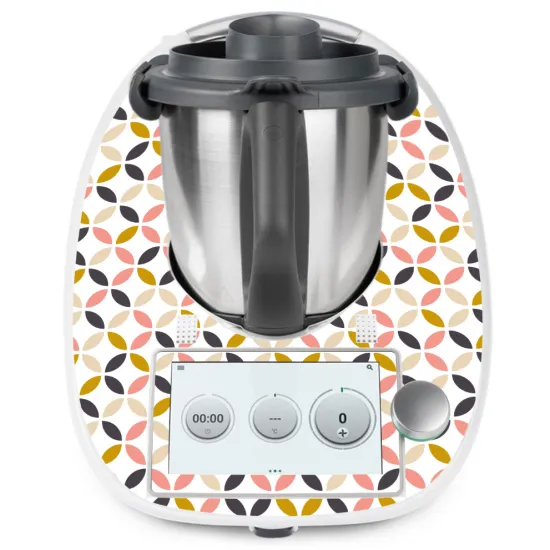 Stickers Thermomix TM6 - Motif géométrique